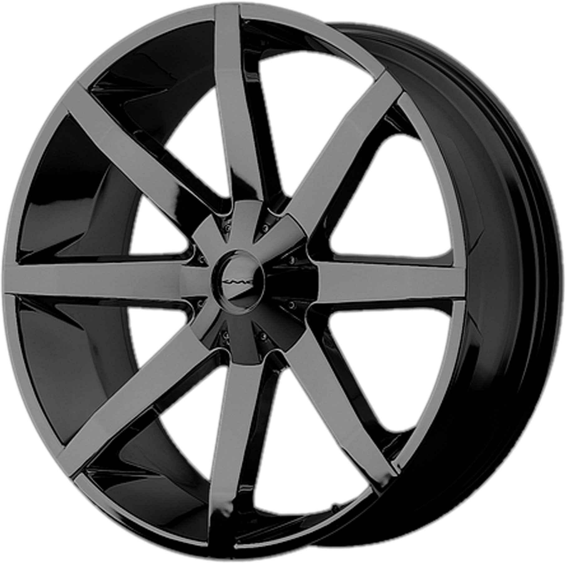Wheelwiz Slide Gloss Black With Clearcoat Png Kmc Slide - Black Kmc Slides (2000x2000), Png Download