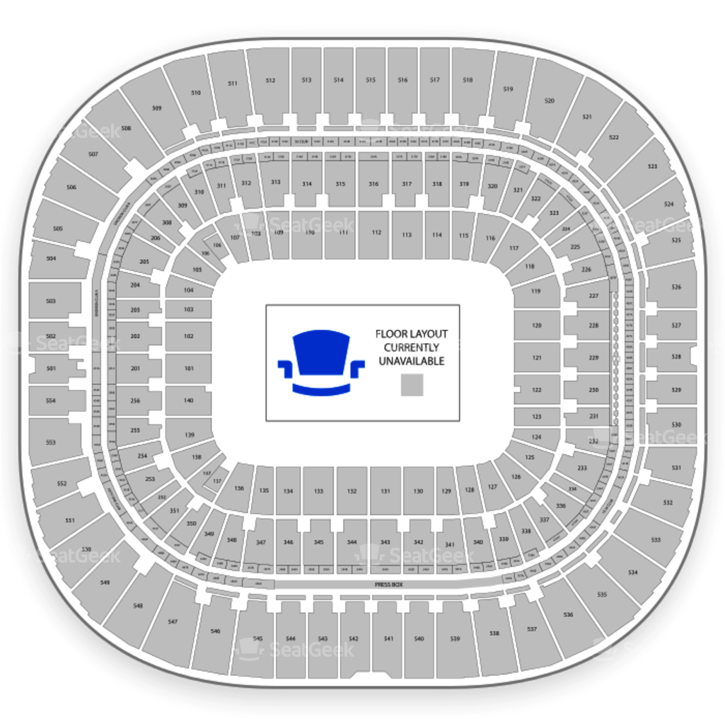 Bank Of America Stadium Seating Chart Seatgeek Png - Bank Of America Stadium (1024x1024), Png Download