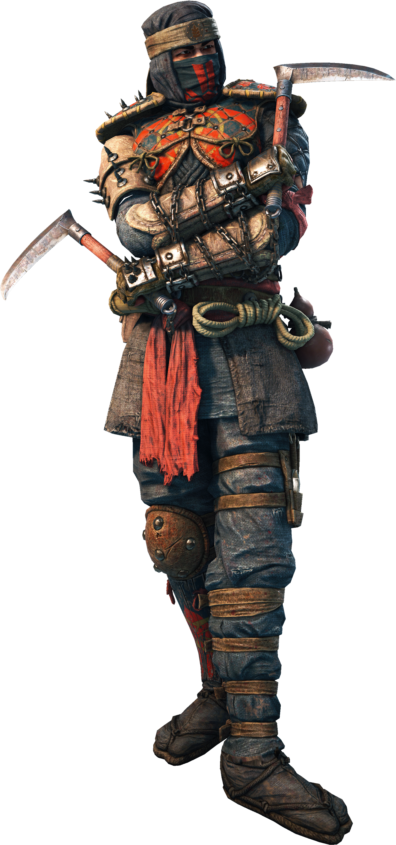 Shinobi - Female Shinobi For Honor (2000x3563), Png Download