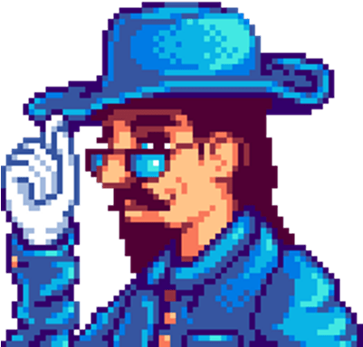 Stardew Valley Gunther - Stardew Valley (400x400), Png Download