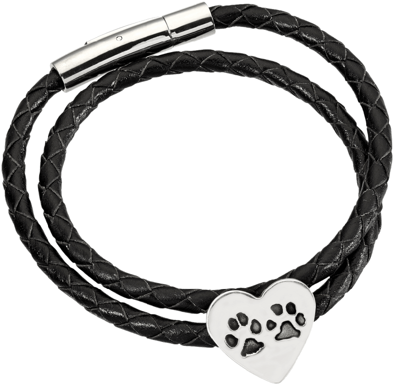 Dazzling Design Paw Print Bracelet Etsy Silver Bangle - Bracelet (990x990), Png Download