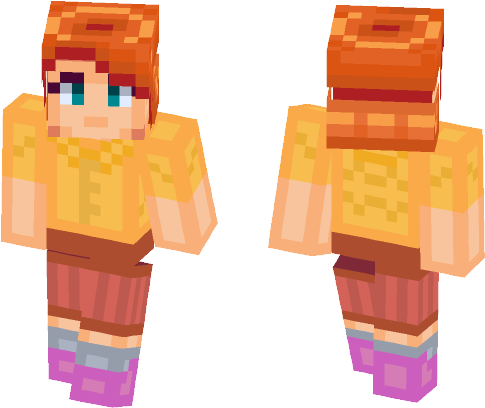 Install [stardew Valley] Penny Skin Instruction - Minecraft (584x497), Png Download
