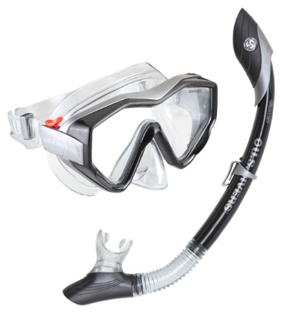 U.s. Divers Anacapa Mask Black (597x449), Png Download