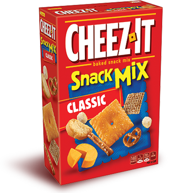Cheez-it® Snack Mix - Cheez It Duoz (344x392), Png Download