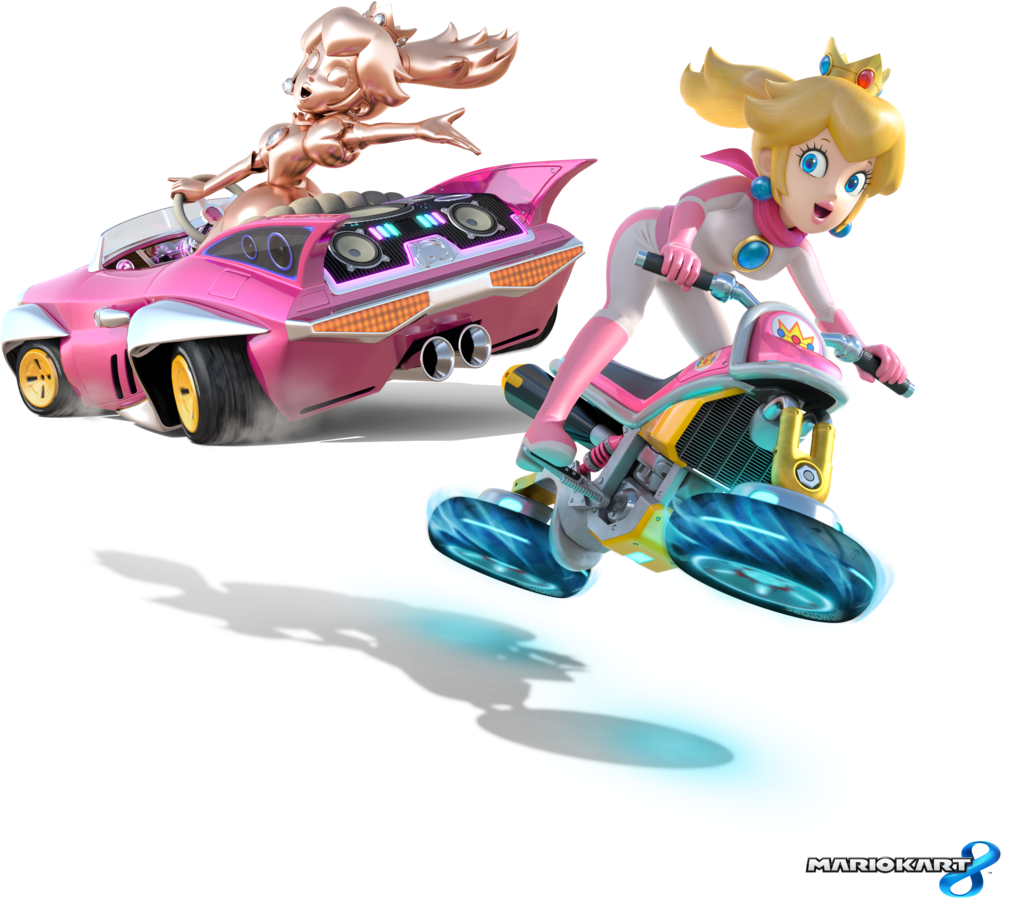 Mario Kart 8 Deluxe Png (1024x924), Png Download