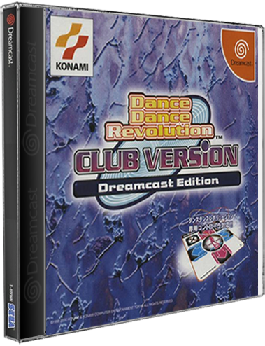 Dance Dance Revolution Club Version - Dance Dance Revolution Club Version Dreamcast Edit (379x494), Png Download