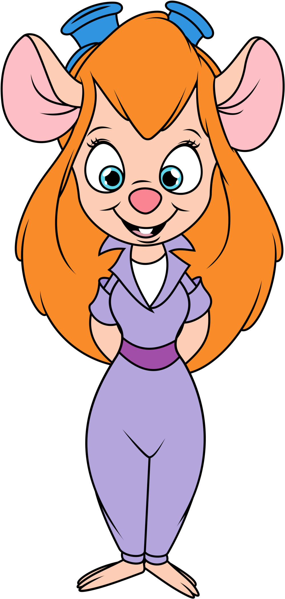 Because Strong, Smart Female Role Models Come In All - Rescue Rangers Gadget Png (1024x2126), Png Download