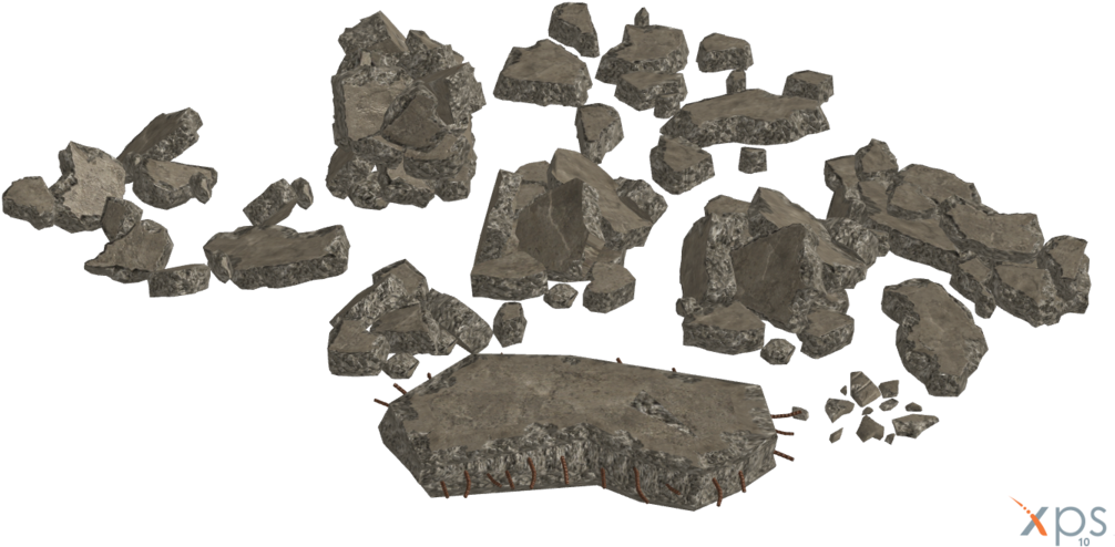 Me Pieces For Xps By Just - Boulder (1024x529), Png Download