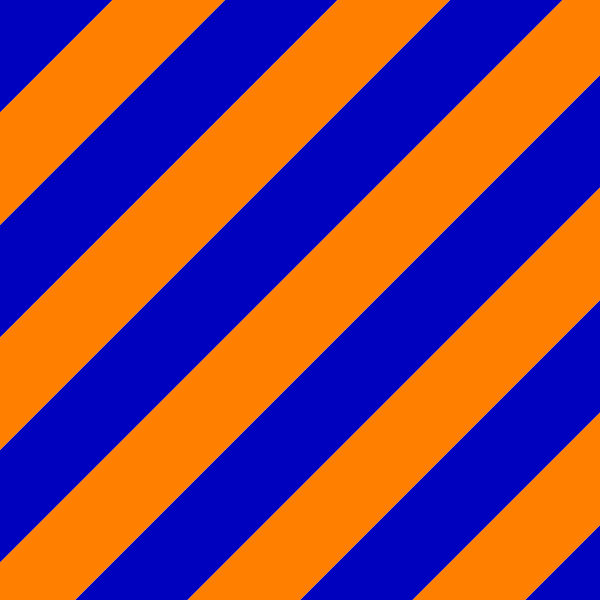 Orange And Blue Stripes Svg Clip Arts 600 X 600 Px (600x600), Png Download