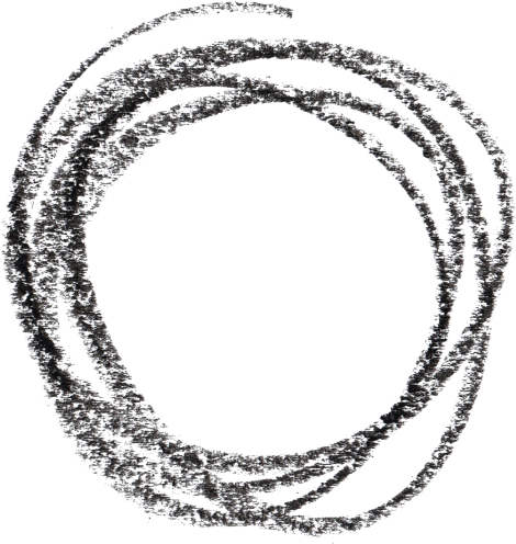 Circle Lines Pencil Frame Scribble Scrabble 4asno4i - Pencil (1024x1024), Png Download