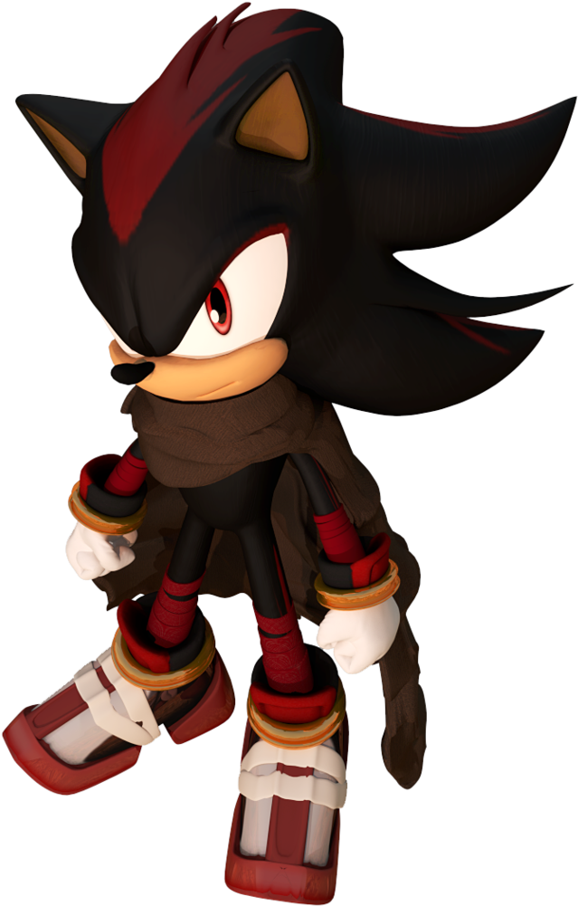 Rise Of Lyric Sonic Generations Sonic 3d Blast Shadow - Sonic Boom Shadow Design (752x1063), Png Download