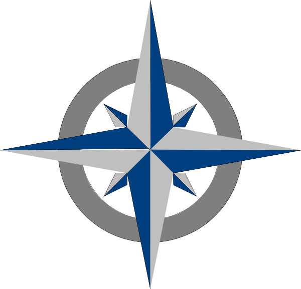 Blank Compass Rose Png (600x577), Png Download
