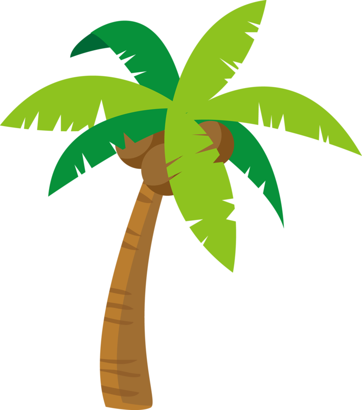 Фото, Автор Mashanbear На Яндекс - Palm Tree Cartoon Png (708x800), Png Download