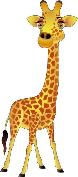Giraffe Images Clip Art - Giraffe Free Clipart (600x600), Png Download