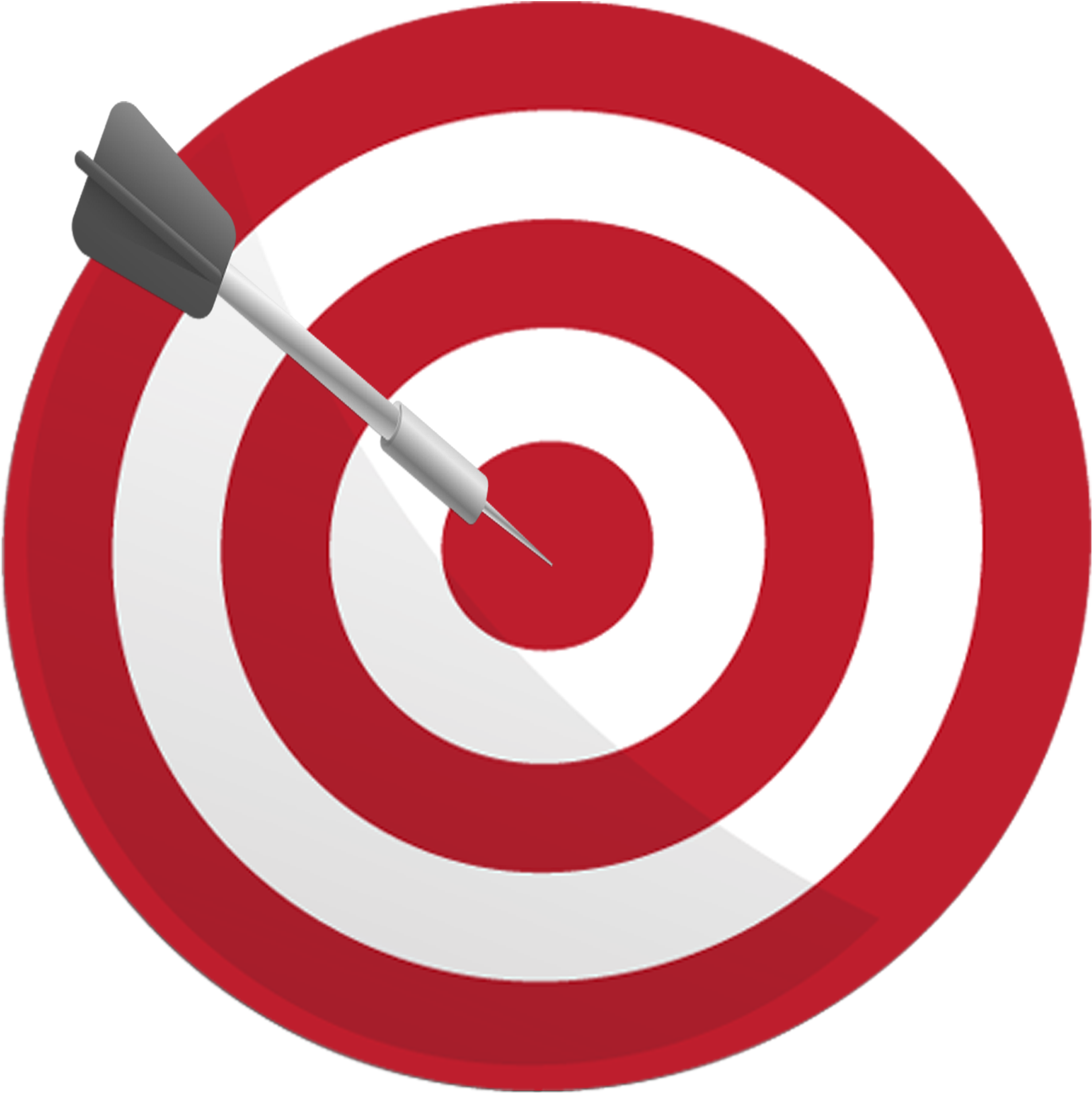 Dartboard With Arrow Png Transparent Image - Transparent Target Png (2067x2067), Png Download
