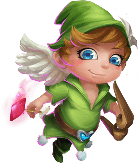 Skin Cupid - Castle Clash Cupid Skin (330x438), Png Download