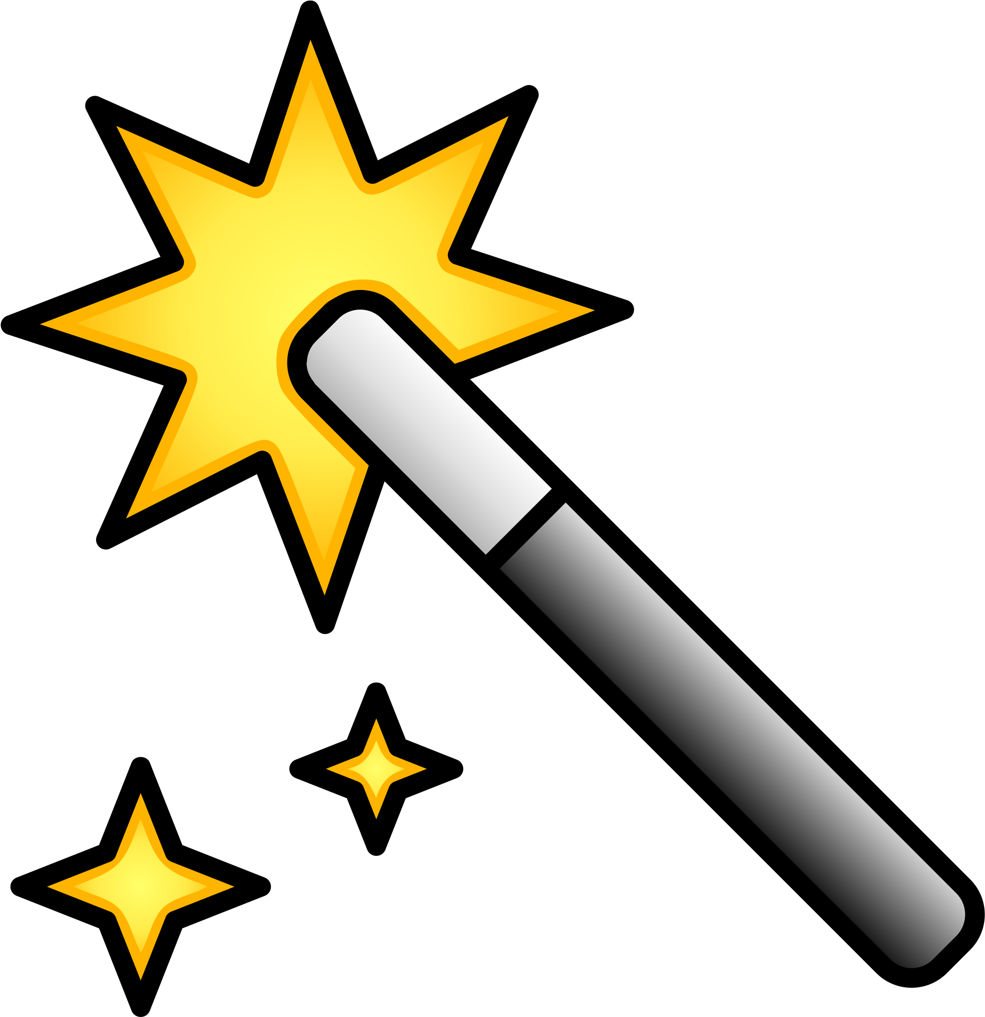 Magic Wand Icon 229981 Color Flipped - Wand Icon (993x1026), Png Download