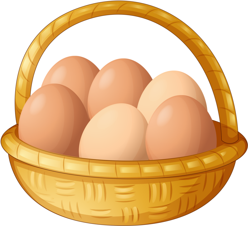 Chicken Food Clipart At Getdrawings - Chicken Eggs Clipart (800x757), Png Download