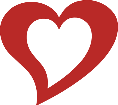 Clipart Heart Shape - Heart Shape Png Transparent (400x354), Png Download