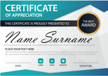 Elegance Horizontal Certificate With Vector Illustration, - Dnven (22"w X 8"h) Diy This Kitchen Is Seasoned With (360x360), Png Download