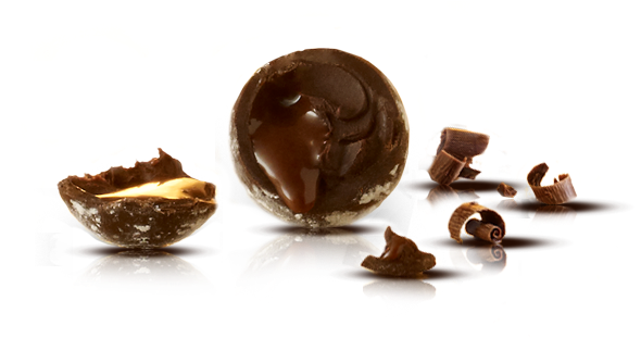 Godiva Chocolate Truffel - Godiva Chocolate Transparent (609x310), Png Download