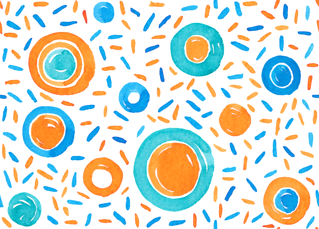 Este Fondos Es Round Abstract Watercolor Fill Background - Color (1024x737), Png Download