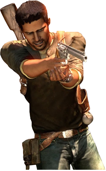 Source - - Uncharted 2 Among Thieves (345x557), Png Download