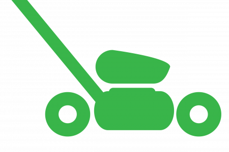 Rotor Lawn Mower Clipart, Explore Pictures - Walk-behind Mower (450x300), Png Download
