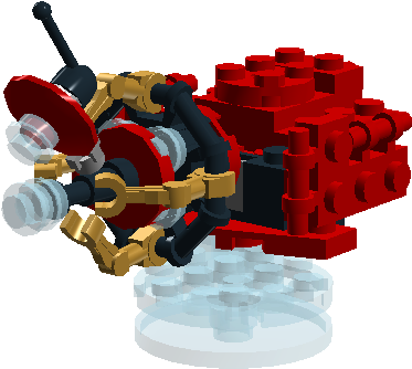 Davros Fun Pack Rebuild 2-dalek Spaceship - Lego (1036x601), Png Download