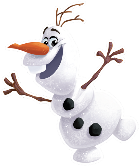 Olaf Png Frozen Image Library Stock - Frozen Characters Olaf Png (600x600), Png Download