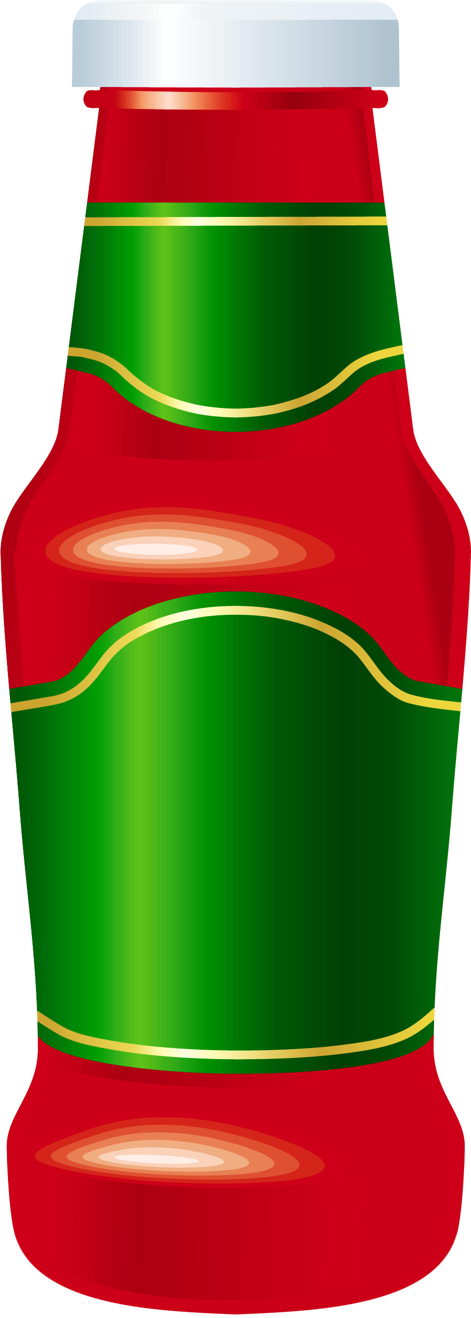 Ketchup Bottle Png Clipart Image - Ketchup Clipart Png (1149x2723), Png