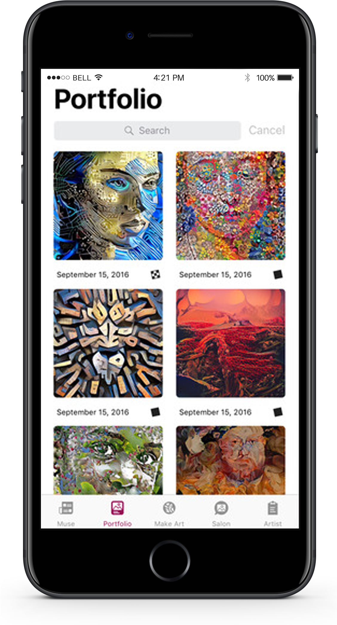 Paint It With Just Two Taps - Photograph (1127x2146), Png Download
