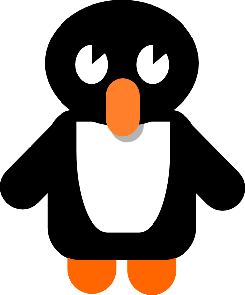 How To Set Use Cartoon Penguin Clipart (498x598), Png Download