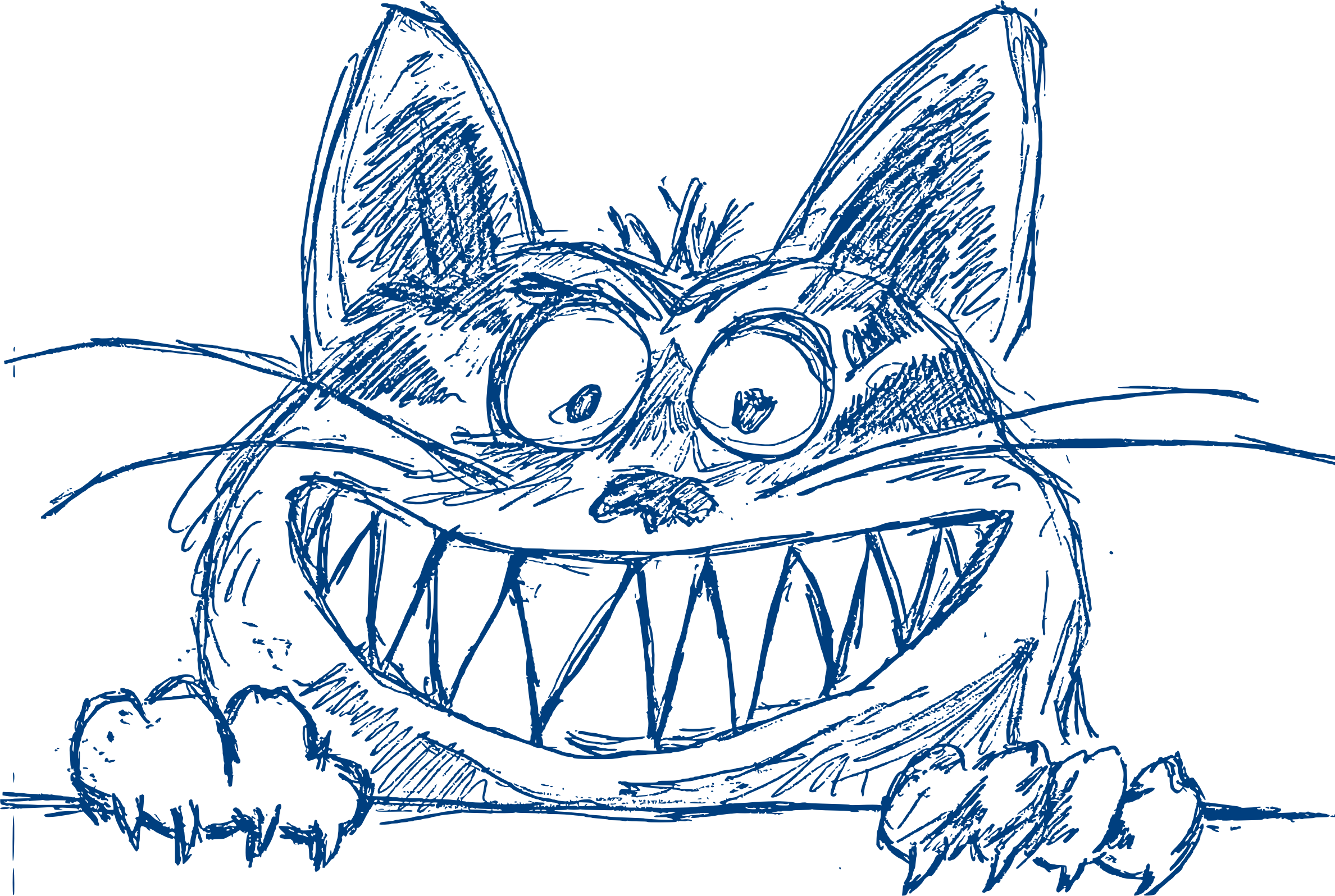 Crazy Cool Cat In Blue Icons Png - Crazy Cat Lady Throw Blanket (2377x1596), Png Download