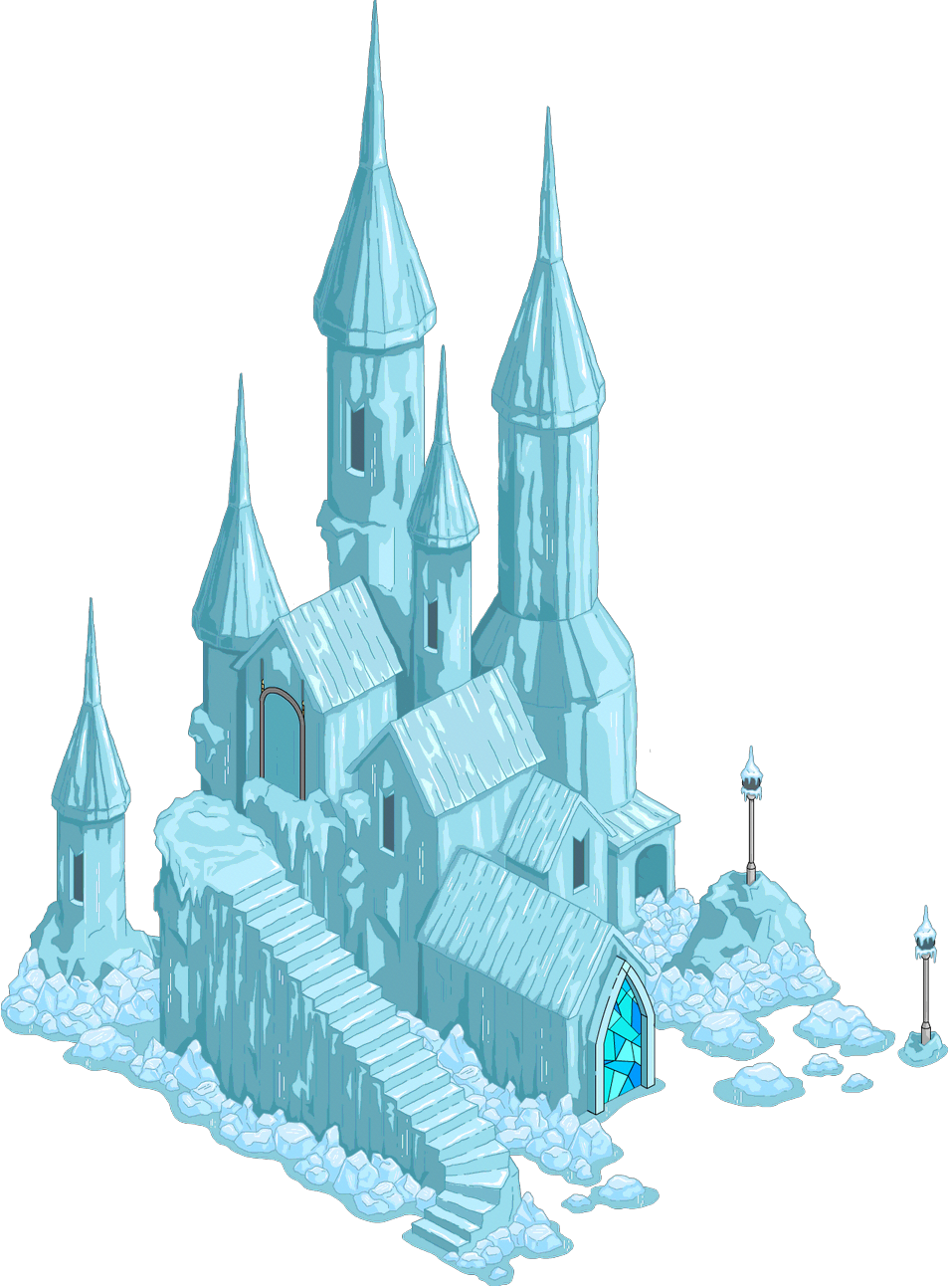 Graphic Freeuse Library Png Transparent Images Pluspng - Ice Castle Png (954x1294), Png Download