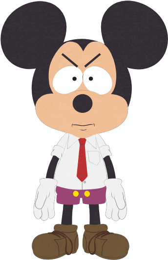 Mickey Mouse - South Park Micky Maus (363x537), Png Download