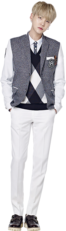 Bts For Smart School Uniform [160823] - Bts Suga School Uniform (588x882), Png Download