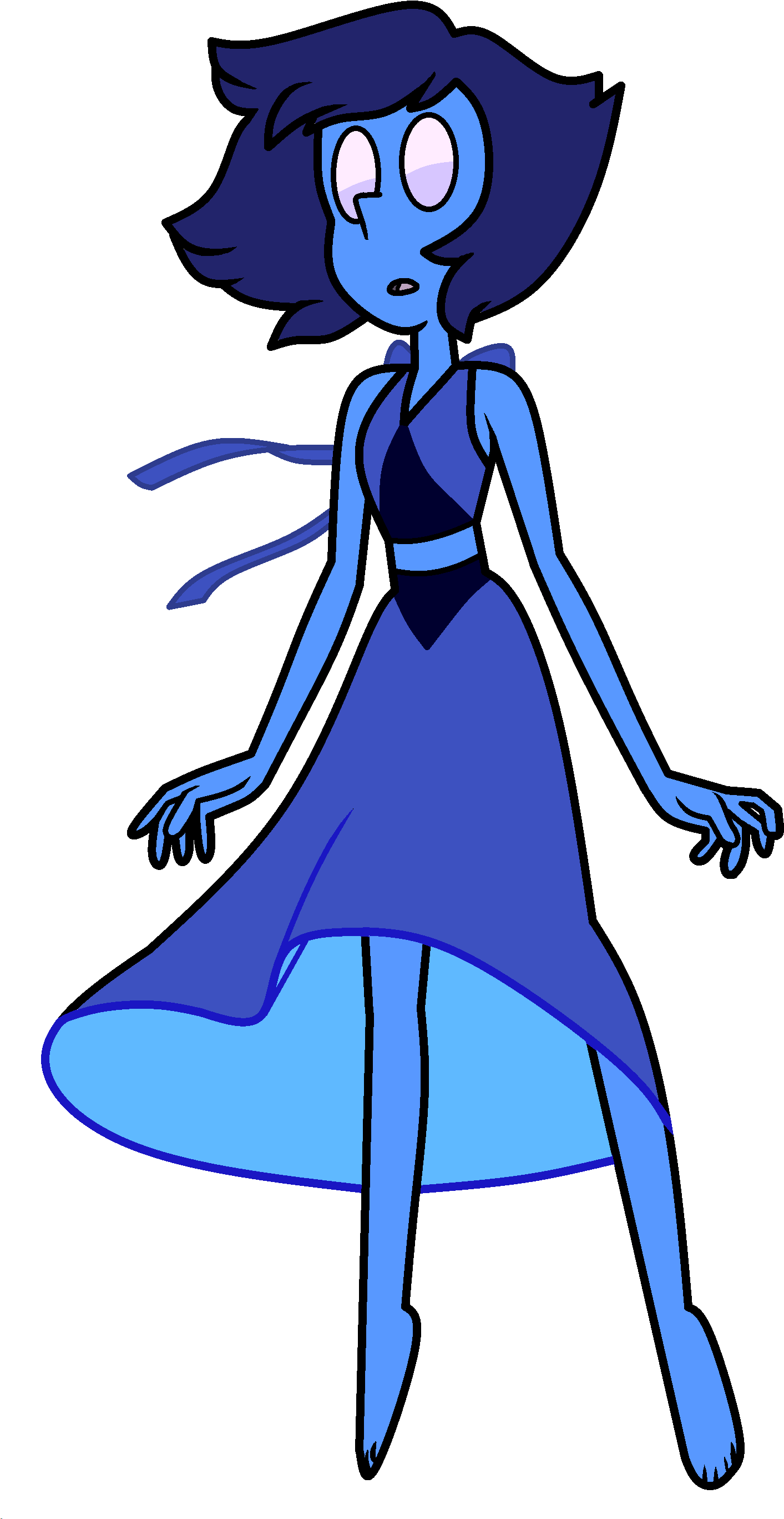 Lapis On Crack - Lapis Peridot Steven Universe (1608x2824), Png Download