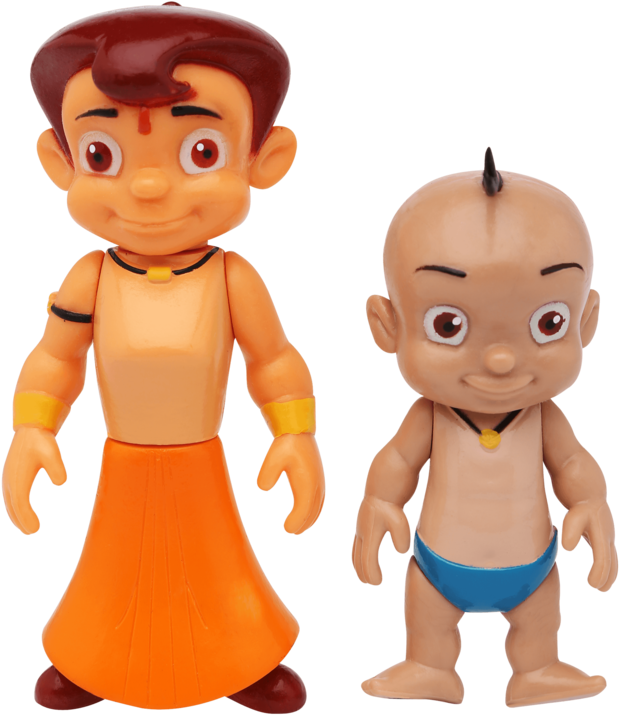 Unisex Chhota Bheem And Raju Action Figure Toy - Chota Bheem Toys (640x960), Png Download