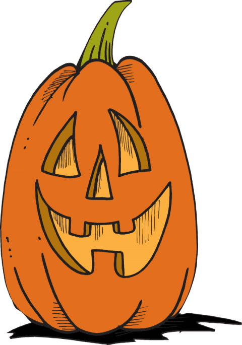 Free Png Jack O Lantern Halloween Jack Png Images Transparent - Halloween Jack O Lantern Clip Art (480x685), Png Download