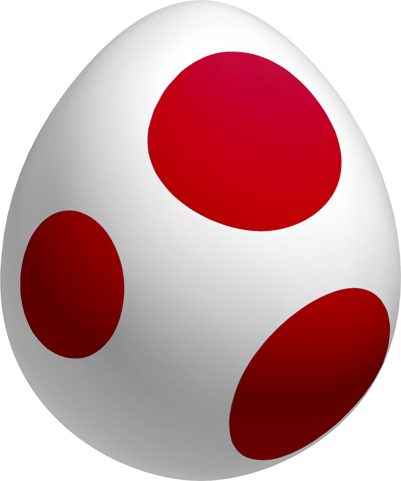 Maroon Yoshi Egg - Yoshi Egg Png (1317x1579), Png Download