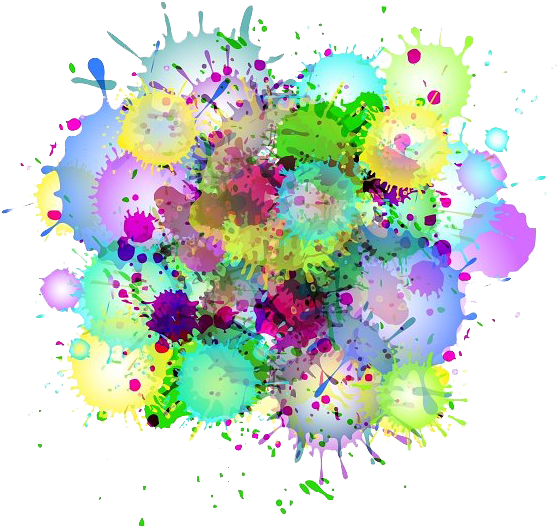 Paint-splatter - Paint Splatters (580x580), Png Download