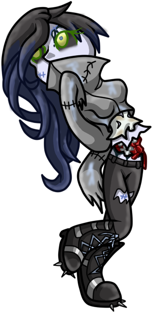 Contest Entry - Simple Cute Zombie Cartoon (650x700), Png Download