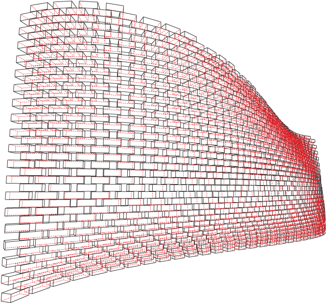 A Make 2d Of The Brick Wall - Bronze Mesh (720x720), Png Download