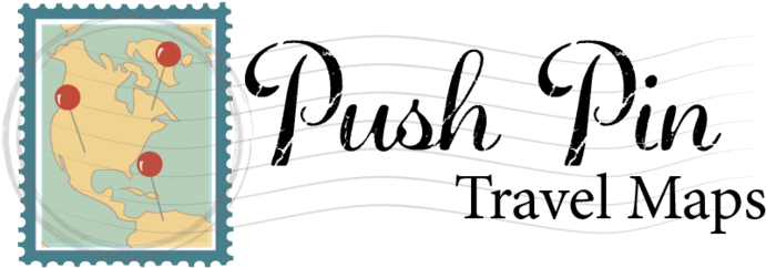 Push Pin Travel Maps - Connecticut (720x243), Png Download