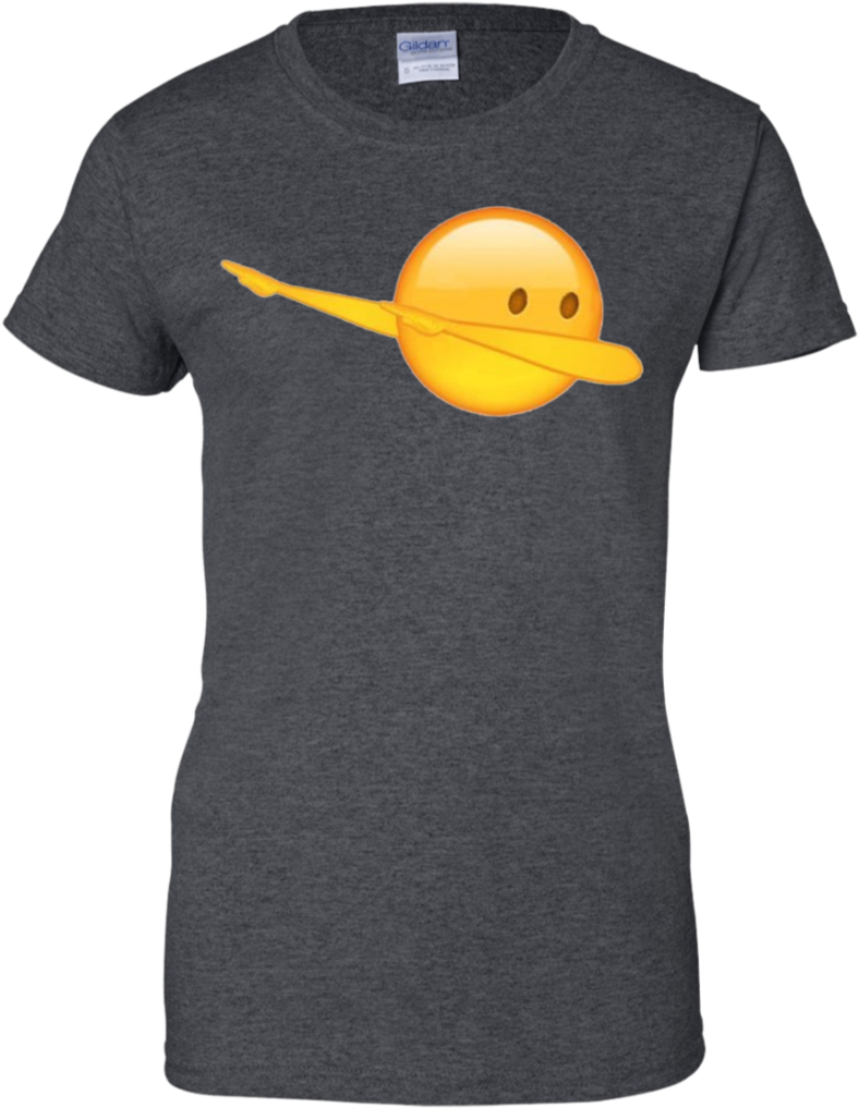 Dab On Them Emoji T Shirt & Hoodie - Dog T-shirt, Pomeranian Yoga Dark Heather Medium (1024x1024), Png Download