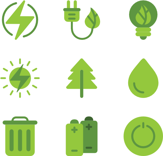 Green Energy Png Image - Green Energy Icon (600x564), Png Download