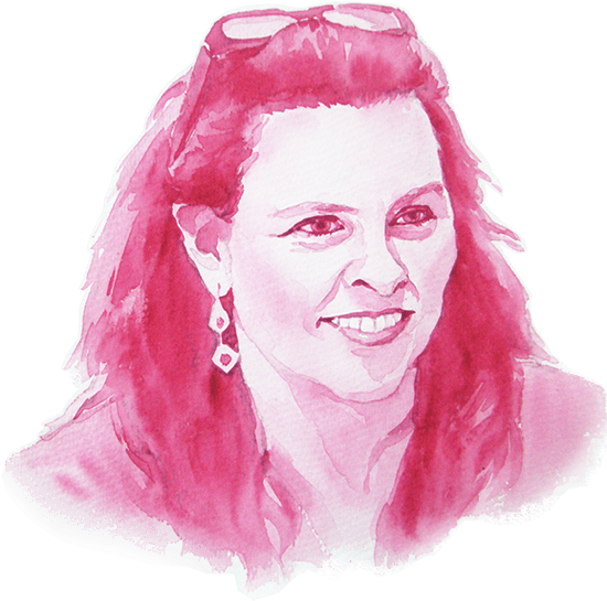 Katherine Rowlands - Sketch (600x800), Png Download