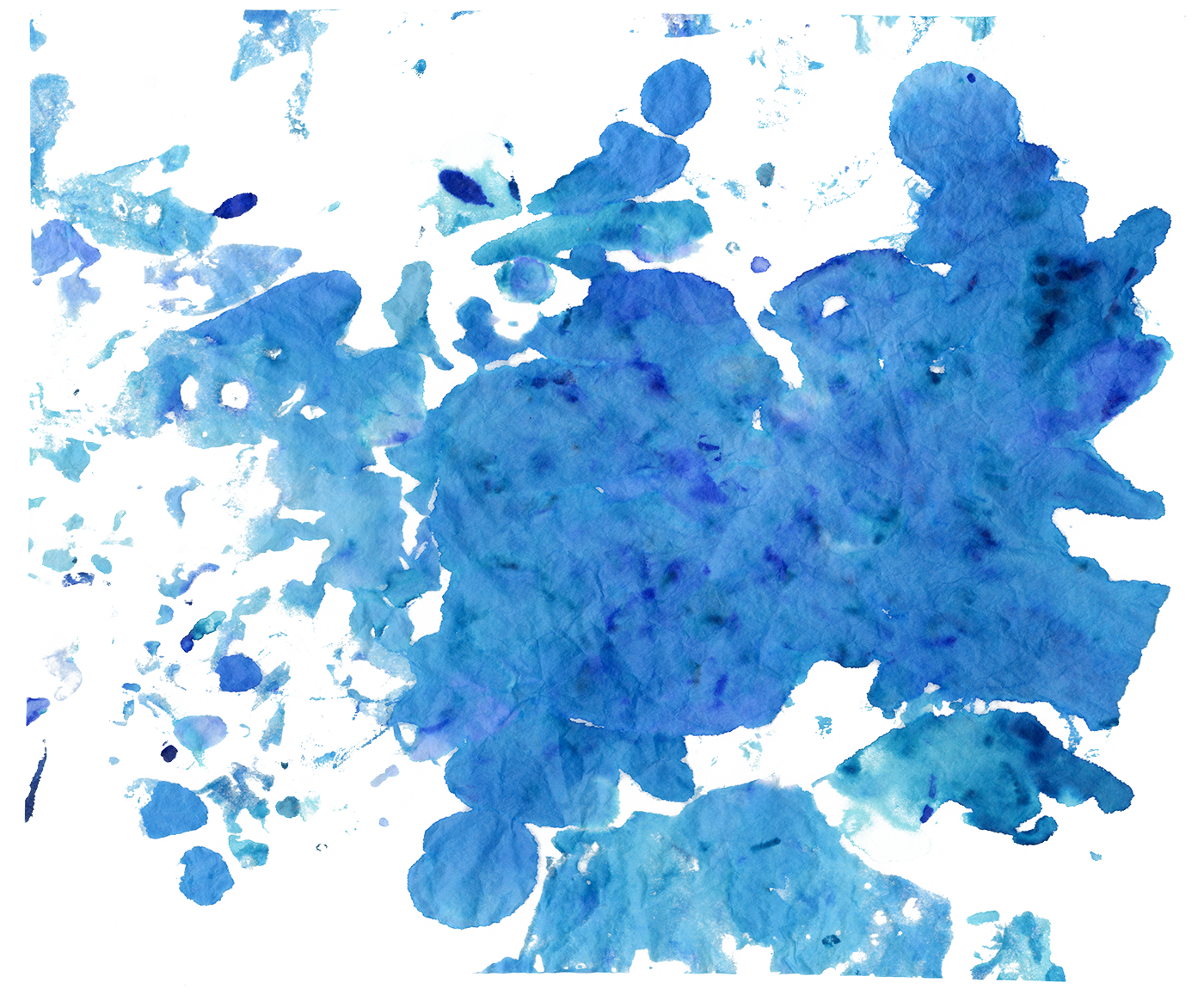 "water Texture, 2" Dr Ph Martin's Dye On Tissue, 9in - Creative Arts (1200x992), Png Download