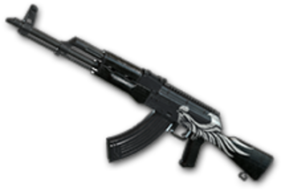 Glory - Akm - Pubg Akm Skin Orange (360x360), Png Download